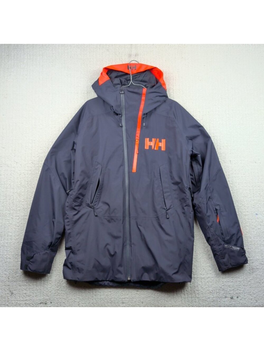 Helly Hansen ULLR Nordal Freeride Ski Jacket Men M Blue RECCO Gorpcore Hellytech
